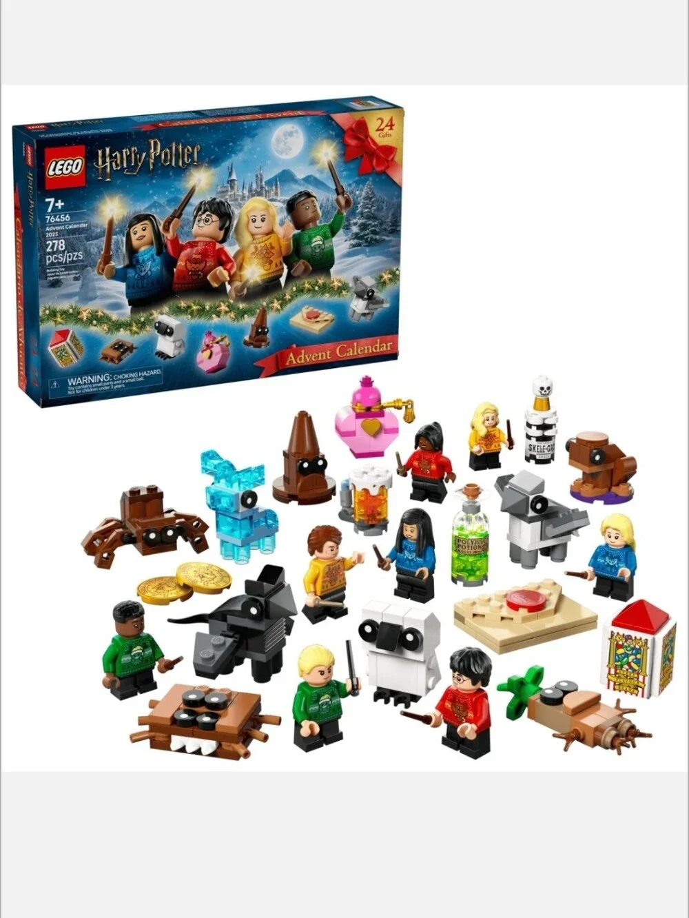 LEGO Set #76456 Harry Potter Advent Calendar 2025 100% Complete Limited Edition